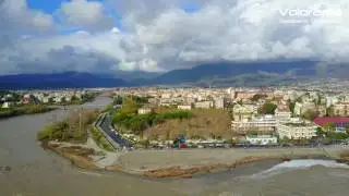 Albenga vista dal drone dopo la piena del Centa - 25 Novembre 2016