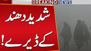 Heavy Fog Covers Pakistan | Cold Wave Intensifies & Weather Update | Public News
