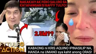 KABAONG! KRIS AQUINO, nakakaiyak na PASILIP sa HIMLAYAN nya! RAFFY TULFO at KIM CHIU NAPALUHA! 😢💔