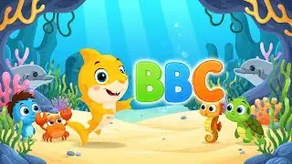 Tiny Shark Works at the Underwater School | 3D Animated Nursery Rhyme for Kids