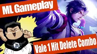 ML Gameplay 02 - VALE | ONE HIT DELETE COMBO | Vale Gameplay | Perfect Play | Mobile Legends