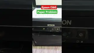Epson l360 paper jaam  problem l3210 paper problem hp paper jaam error #shortvideo #hplaserjet #epso