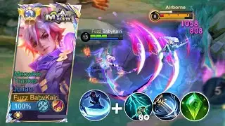 Julian OP Combo That Breaks | Top Global Julian | MLBB