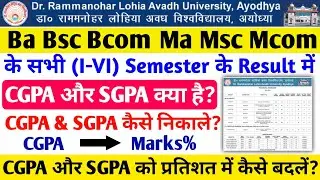 SGPA और CGPA क्या होता है? CGPA को प्रतिशत में कैसे बदले? How to Convert SGPA & CGPA into Percentage