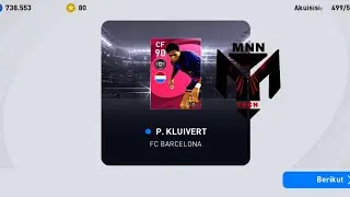 Patrick KLUIVERT 🔥 PES Mobile - Roll Iconic Moment Barcelona 26 Sep 2021