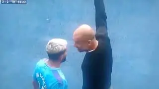 This is why Aguero and Pep Guardiola get angry!