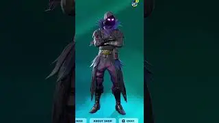 Raven skin in Fortnite! #fortniteshorts