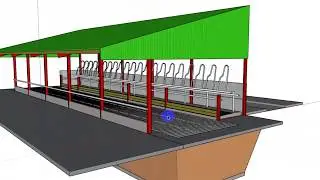 Convertible shed cubicles and cattle