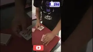 incre&iacute;ble aparici&oacute;n de aces #magia #magic #trucosconcartas