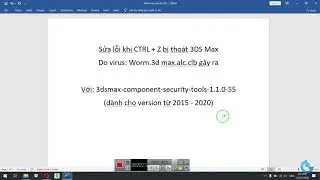 3DS Max I How to fix undo errors