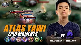 Epic Moments Atlas Echo Yawi vs Blacklist International | MPL PH Season 11 Week 1 Day 1