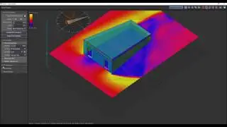 Simulación de túnel de viento con modelo Revit
