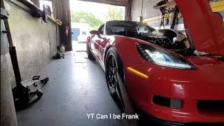 Тест впускного коллектора C6 Z06 с распредвалом E85 на динамометре