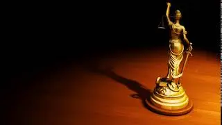 blind justice 3d statue animation background BAHDlCnyg