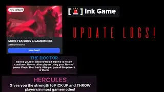 Ink game update logs #inkgames