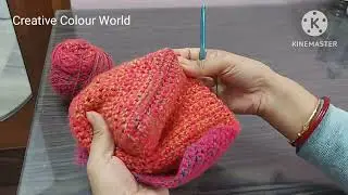Crochet 3 to 6 month baby cap / crochet 3 to 6 month baby hat bangla tutorial video very easy