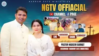 Sunday Service | Narrow Gate Ministries Of Pakistan || Pastor Nadeem Barkat | 11th-Jan-2026