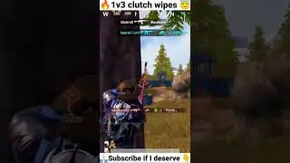 quickly 1v3 clutch wipes 🔥 wait for end 😇#short #shorts #bgmi #imperiallordgaming #trending #viral 👇