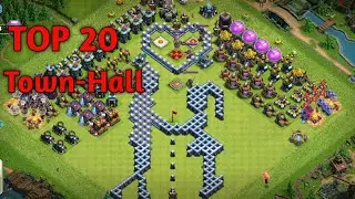 TOP 20 Lev 13  TownHall By Top Players In COC