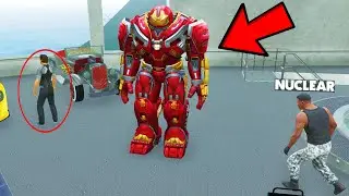 I STOLE HULKBUSTER ARMOR FROM IRON MAN in GTA 5