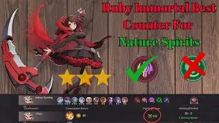 MLBB Magic Chess: 3 Star Immortal Ruby. Best Counter for Nature Spirits.