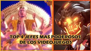 Top 4 Jefes Mas PODEROSOS De Los Videojuegos. Steel Shark Games.