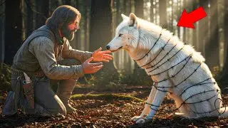 Mountain Man Freed Wolf From Wire&mdash;Next Day She Brought 200 Wolves to His Door