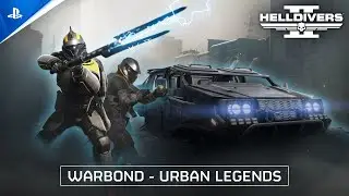 HELLDIVERS 2 | New Urban Legends Warbond deployed