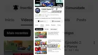 Divulgando canal do @CalebSupra57  !/Alan 95 Rusteze⚡