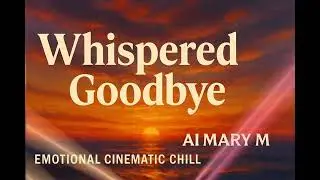 Whispered Goodbye 💫 AI MARY M | Emotional Chill Cinematic Music