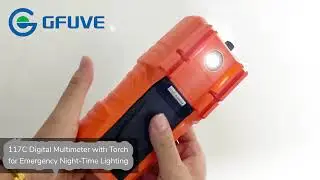 117C Using Digital Multimeter With LED lamp