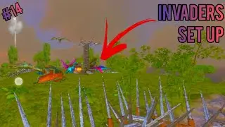 Invaders Set Up!? Ark Mobile PvP Series S6 #14