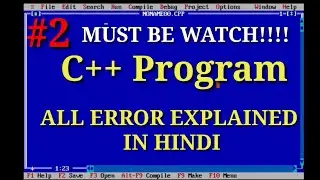 All Error solved With Practical In One Video😱😱 | Learn C Program | TECH ASHISH