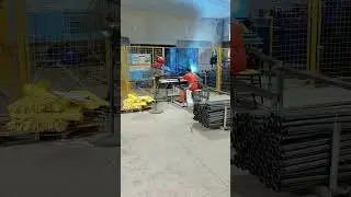 Coal Mining & Tunnel Engineering Fully Automated Slotted Anchor Rod Forming Production Line