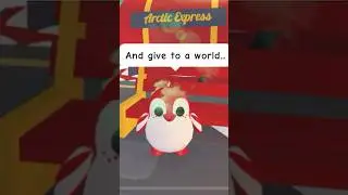 Goodbye To A World - Adopt Me 2023 Winter Pets #shorts #explore #fyp
