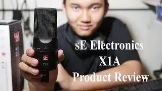 Se electronics X1A studio condenser microphone review(+sound testing)