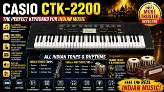 Casio CTK 2200 Indian ||Casio CTK 2200 Indian rhythms
