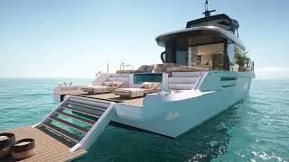 Azimut Seadeck 9 | Design, Layout e Performance (83ft / 25,60m)