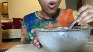 ASMR REFROZEN POWDERY ICE w/ only bites