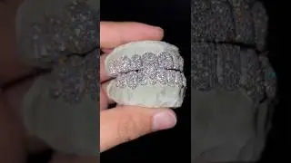 Making A VVS LAB DIAMOND Grill In Our Factory