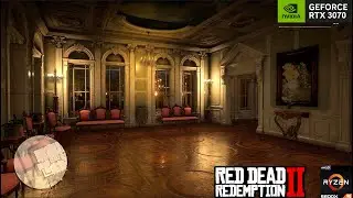 Red Dead Redemption 2 - Exploring Mayor Lemieux's Mansion (The Gilded Cage) - RTX 3070
