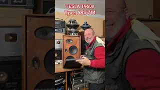 Vintage Tesla ARS 744: 60s Bass Speaker Revival