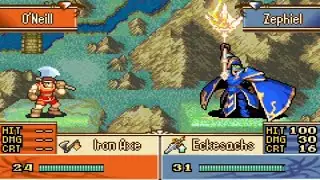 King Zephiel in Fire Emblem Sacred Stones Microhacking and New rewards in the tower and ruins