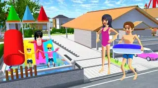 Yuta Mio Buat Kolam Baru Depan Rumah |Sakura School Simulator