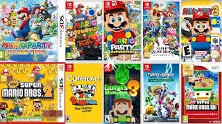 Nintendo Gaming Challenge: Ярость Боузера, Mario Party, New Super Mario Bros 2, Cuphead против Le...
