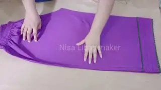 ✅Very Easy straight Palazzo Pant Cutting and Stitching |Plazo Cutting | loose plazo cutting