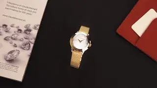 Review đồng hồ Citizen EM0794-54D d&acirc;y đeo kim loại phi&ecirc;n bản d&acirc;y lưới mạ v&agrave;ng thời trang.