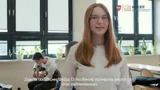 Prezentacja zawodów i oferty edukacyjnej WSCEiT w Starej Łubiance