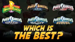 Power Rangers Top 10 best LOGOS of the franchise