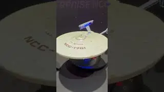 TOMY TMP Enterprise at STLV #startrek #stlv #tomy #enterprise #tmp #diecast #refit